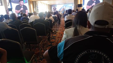 Foro PescAR, celebrado en Puerto Madryn, provincia de Chubut, en la Patagonia argentina, el 5 de marzo del 2026.