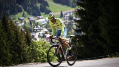 Contador se mostr� feliz tras su triunfo en la Dauphin�