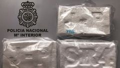 Coca�na incautada en operaciones en Ferrol.