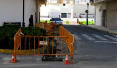 Las vallas est�n en la calle Teresa Fabeiro de Negreira. 