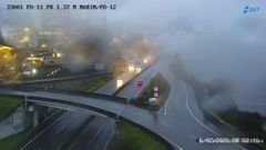 Autov�a de Mar�n, reabierta tras el corte de esta madrugada