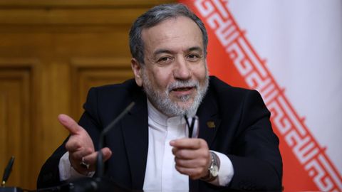 El ministro de Exteriores iran�,�Abbas Araqch