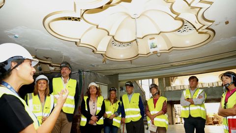 Hoy arrancaron las visitas guiadas al reformado cine Fraga