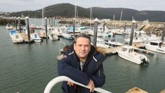 Jos� Alonso, no porto do Vicedo
