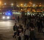 Un coche patrulla permaneci� en el Parrote. 