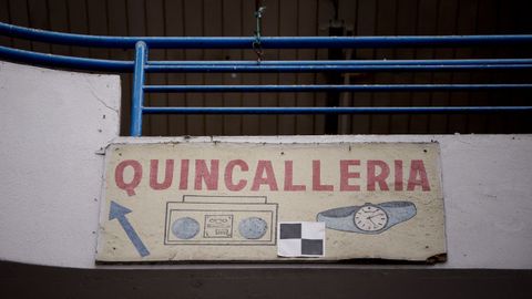 Estado actual del antiguo mercado de Santa Luc�a, en A Falperra