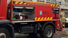 Un veh�culo del GES de Mugardos, en una imagen de archivo