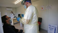 El punto de PCR sin cita del Provincial, en Pontevedra, no parar� ni el 25 de diciembre ni el 1 de enero