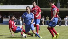 El San Lorenzo y el Corme empataron en un choque muy disputado en el campo As Pedreiras. 
