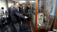 El museo de la anestesia de la Facultad de Medicina de la USC en una actividad que organiz� en honor del qu�mico Antonio Casares, en foto de archivo.
