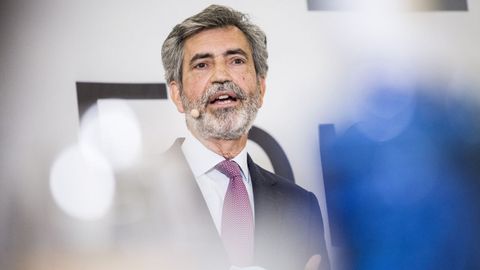 El presidente del Tribunal Supremo y del Consejo General del Poder Judicial, Carlos Lesmes