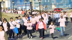 Caminata contra el c�ncer en San Cibrao