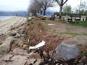 La playa de Cesantes ha sufrido los embates de los temporales.