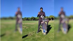 Luis Portela, golfista gallego