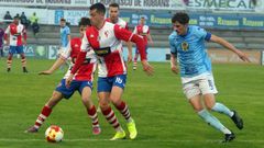 Rolle, presionando a Javi Rey y Lombao en la visita al Arousa, se pierde el partido contra el Monta�eros por motivos laborales.