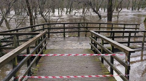 El acceso a la Illa do Refuxio de Sig�eiro permanece cortado desde hace d�as
