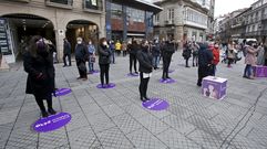 Actos del 25N en Pontevedra