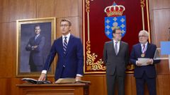 Toma de posesi�n de Feijoo