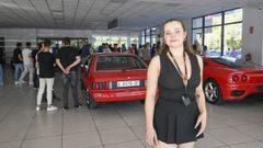 Belinda, durante la inauguraci�n de ByCar