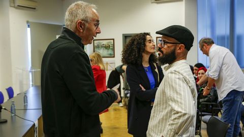 Presentación del poemario del argentino Diego Roel en Rianxo
