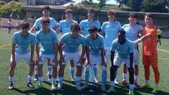 Alineaci�n del Celta Juvenil A ante el Arousa