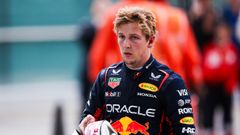 Liam Lawson.Liam Lawson, piloto de Red Bull