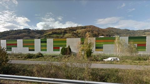 F�brica de Rioglass, en el concejo de Lena