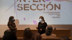 Detalle da xornada inaugural do festival Intersecci�n.