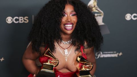 SZA es autora de �Luther�, Mejor grabaci�n del a�o, junto a Kendrick Lamar
