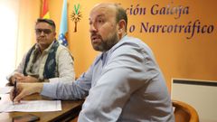 Manuel Couceiro Cachaldora, presidente de la Fundaci�n Galega contra o Narcotr�fico, y Fernando Alonso, gerente de la entidad