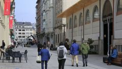 La caja registradora del restaurante de Quiroga Ballesteros fue localizada a unos metros del local, junto al mercado