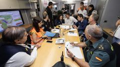 Simulacro de incendio en Fisterra: �las im�genes!