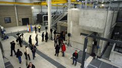 Fotograf�a de archivo del interior de la estaci�n depuradora de agua potable de Monforte