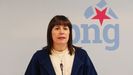 Ana Pont�n, en la sede del BNG.