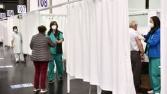 Vacunaci�n masiva del covid-19 en Expocoru�a