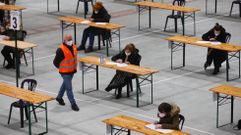 Oposiciones de acceso a la Xunta que se celebraron el s�bado en Lugo