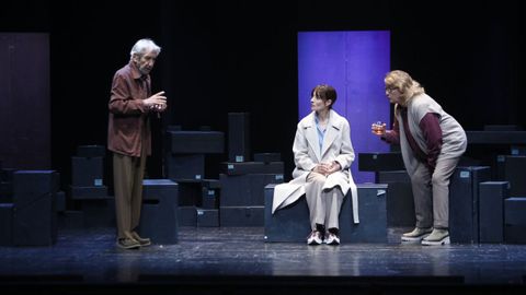 En el Principal se represent� este viernes �La colecci�n�, con Jos� Sacrist�n y Ana Marzoa.