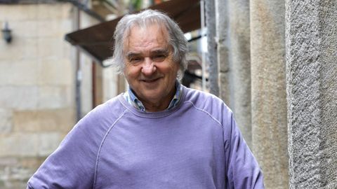 Tito V�zquez, en Pontevedra, hace unas semanas.