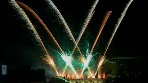 Queima dos Fornos creada por�Pirotecnia Reiriz en A Pontenova