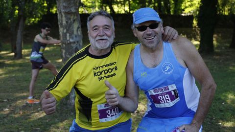 Leiro celebra 41 historias de su carrera popular.La zona de O Salgueiral fue el eje de la clsica de O Ribeiro