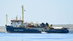 El Sea Watch 3, frente a las costas de Lampedusa