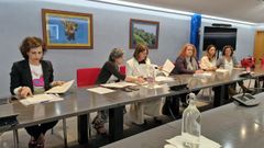 La vicepresidenta del Principado de Asturias, Gimena Llamedo, ha presidido hoy la reunin extraordinaria del Consejo Asturiano de la Mujer, a la que ha asistido tambin la directora general de Igualdad, Mara Jess lvarez.