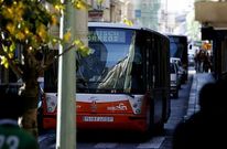 Imagen de archivo del autob�s urbano de Tranv�as de Ferrol. 