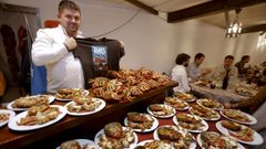 Black centollo en el Churrasco de Rubins