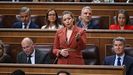 La portavoz del PP en el Congreso, Ester Muñoz, este miércoles durante una sesión plenaria.