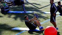 Font�s, en el entrenamiento de hoy