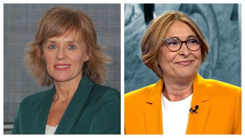 Marta Carazo y Rosa Lerchundi, de izquierda a derecha