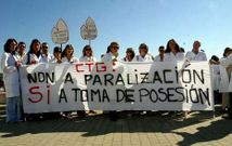 En la imagen, de archivo, una de las primeras movilizaciones en octubre del 2005.