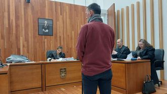 Juicio a Migallas en enero del a&ntilde;o pasado, por un atraco a un hostelero de Redondela