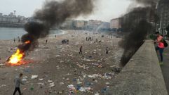 Paisaje para despu�s de una batalla en el Orz�n y Riazor